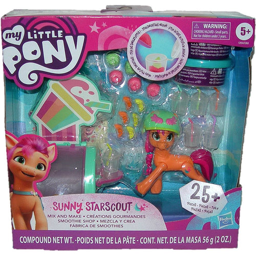 My Little Pony A New Generation Sunny Starscout Smoothie Shop Playset - f2934- front