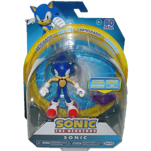 Sonic The Hedgehog 4 Inch Articulated Figure Front
