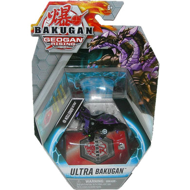 Bakugan Geogan Rising Darkus Nillious Ultra Bakugan Figure Front