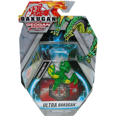 Bakugan Geogan Rising Ventus Serpillious Ultra Bakugan Figure Front
