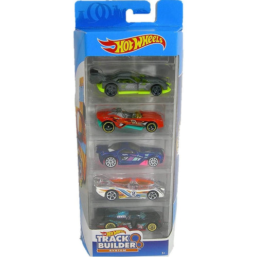 Hot Wheels Track Builder System 5 Car Pack FKT60