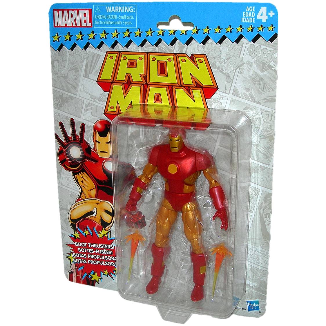 Vintage iron shop man action figure