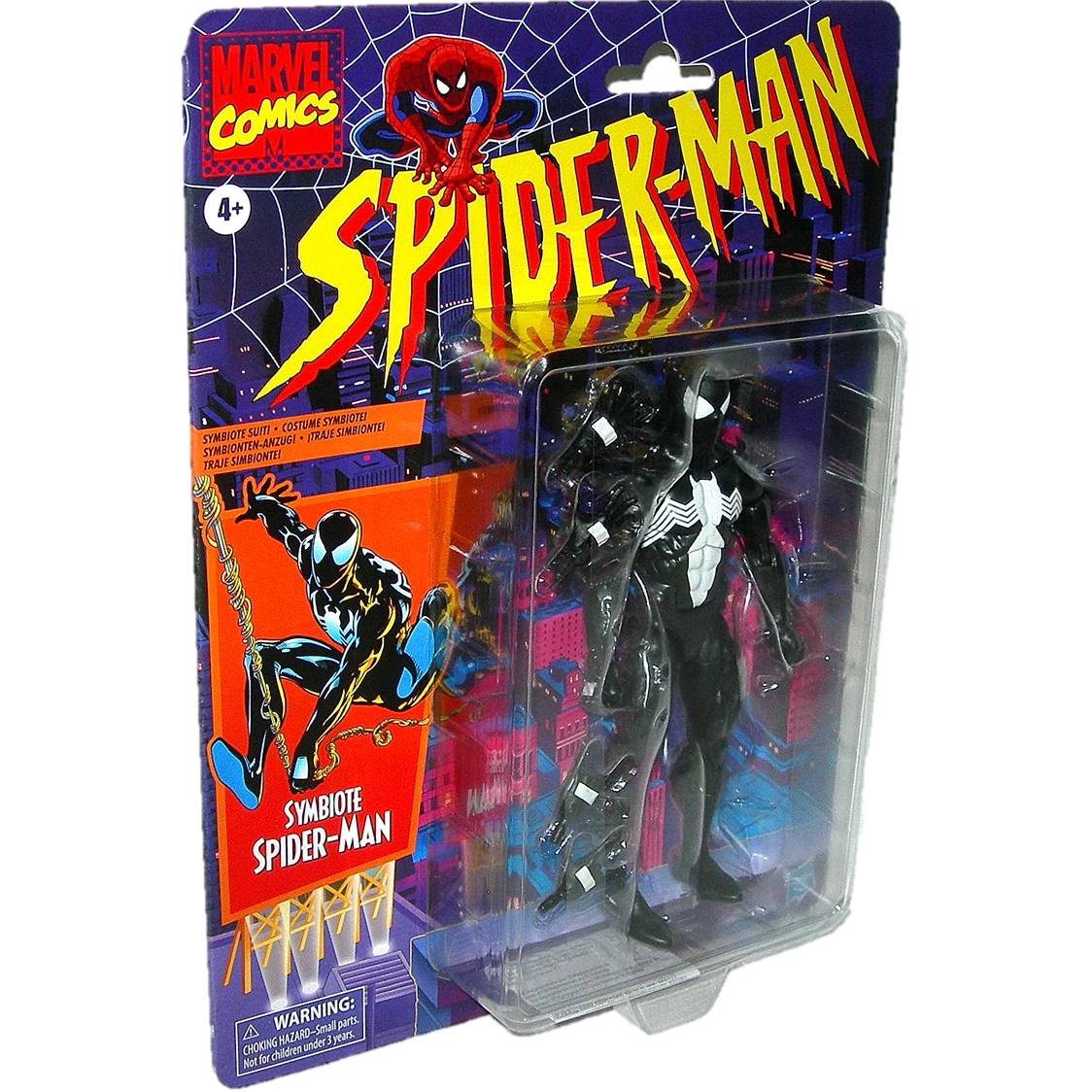 Black spiderman action figure 6 inch deals