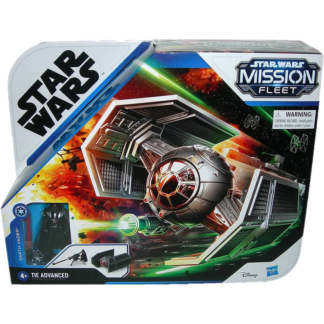 Star Wars Mission Fleet Darth Vader TIE Advanced Fighter E9598 - Front