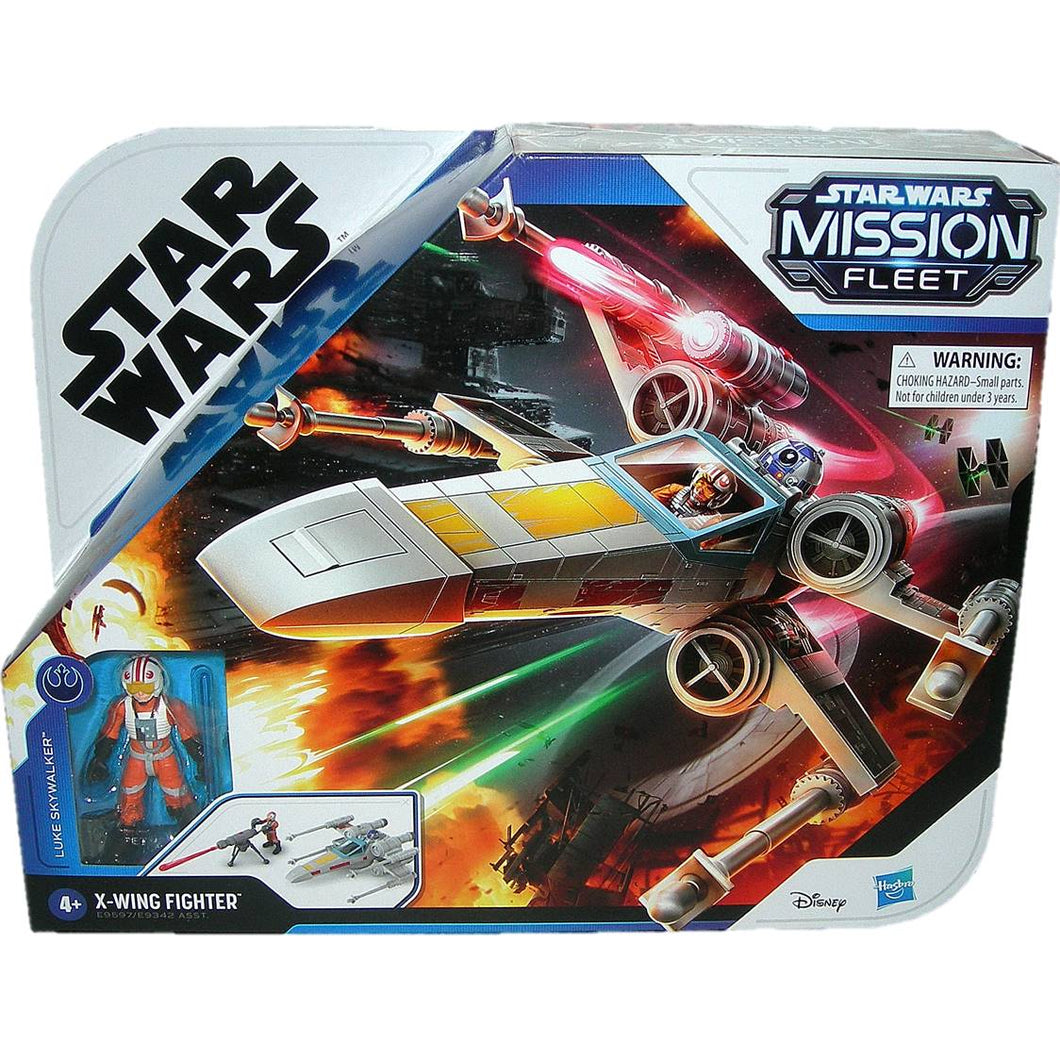 Star Wars Mission Fleet Luke Skywalker X-Wing Fighter E9597 - Front