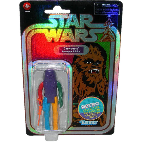 Star Wars Retro Collection Chewbacca Prototype Edition Purple Torso F5568 - Front