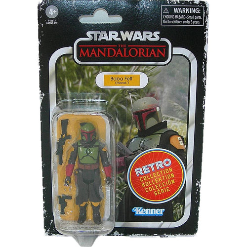 Star Wars Retro Collection The Mandalorian 3.75-inch Boba Fett Morak Figure - Front